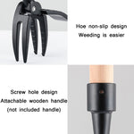 Manual Vertical Foot Weeding Tool With Barbs, Weeding Tool With Barbs