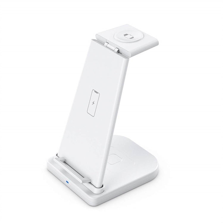 Chargeur sans fil portable détachable 3 en 1 QGeeM QG-WC05, blanc, noir