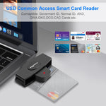 Lecteur de carte CAC intelligent Rocketek CSCR3 Type-C pour déclaration bancaire et fiscale, lecteur de carte SIM/carte IC/carte d'identité