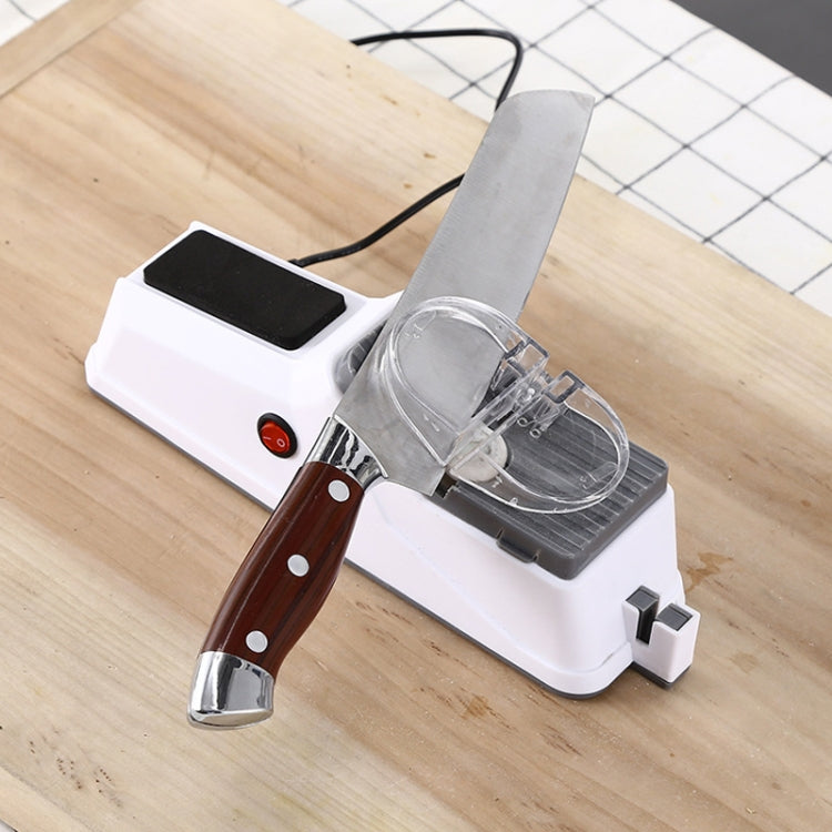 Aiguiseur de couteaux électrique double face JJ-1, prise USB, prise CN
