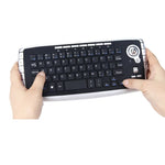 Clavier et souris sans fil MY-10 2.4G 78 touches 1200 DPI Mini clavier sans fil avec trackball