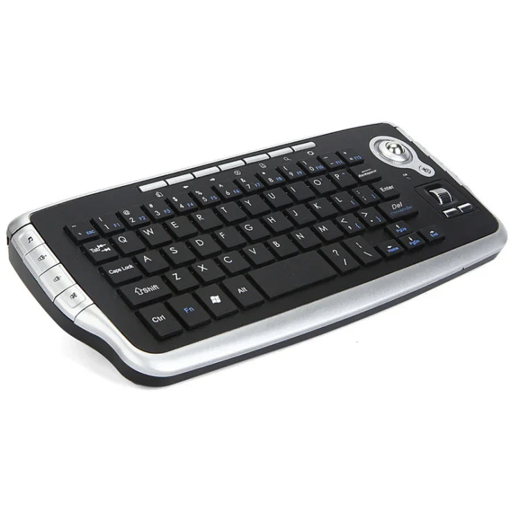 Clavier et souris sans fil MY-10 2.4G 78 touches 1200 DPI Mini clavier sans fil avec trackball