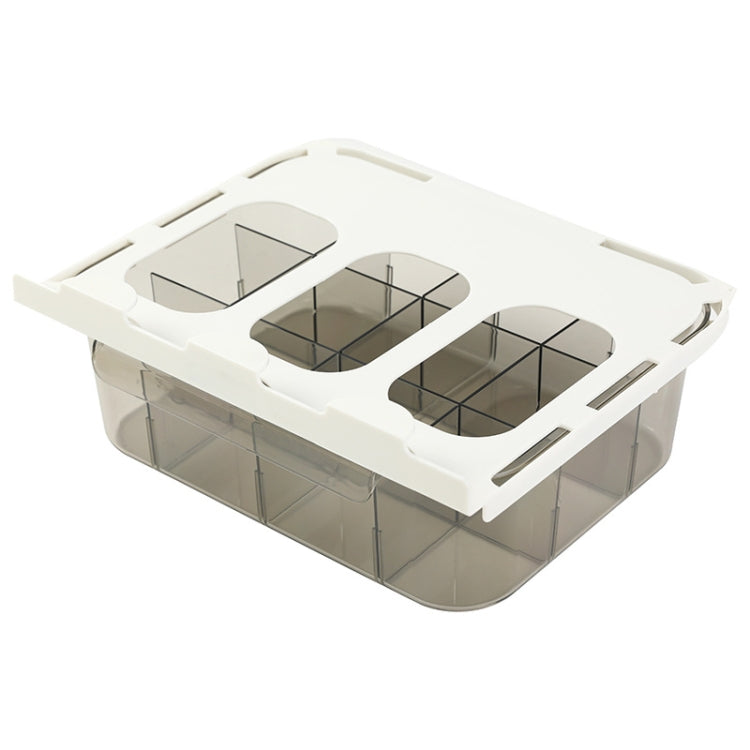 Boîte de rangement pour sous-vêtements et chaussettes à tiroir, avec séparation (gris transparent), sans séparation (gris transparent), avec séparation (transparent), sans séparation (transparent)