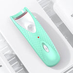 Bigoudi chauffant électrique pour cils motif brique pierre, rose, vert