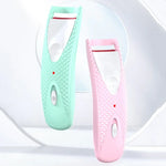 Bigoudi chauffant électrique pour cils motif brique pierre, rose, vert