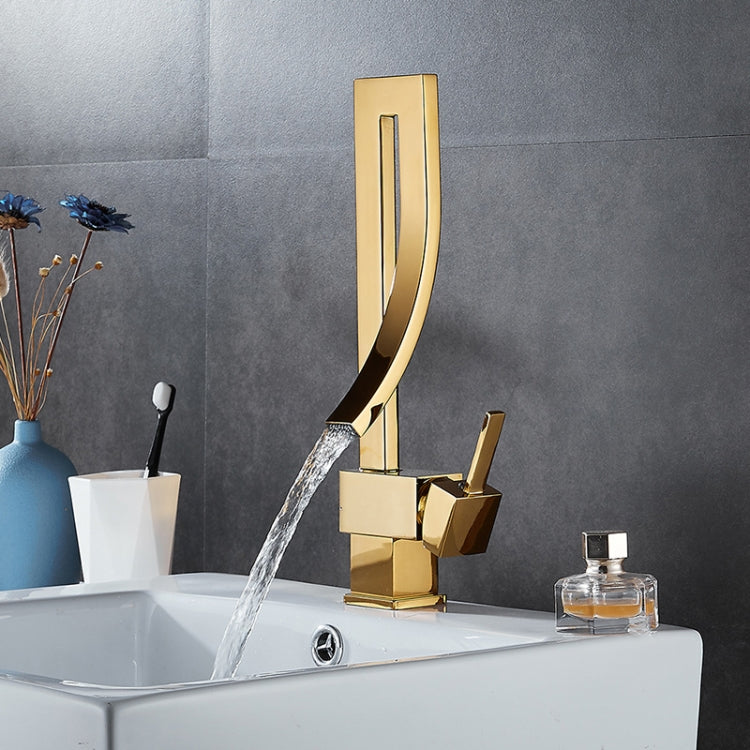 Robinet d'eau chaude et froide pour lavabo de comptoir rotatif tout cuivre, Robinet d'eau chaude et froide