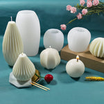 Moule en silicone pour bougie parfumée, moule à savon fait main DIY, secteur