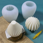 Moule en silicone pour bougie parfumée, moule à savon fait main DIY, secteur