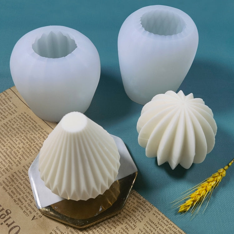 Moule en silicone pour bougie parfumée, moule à savon fait main DIY, secteur