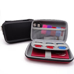 Sac rigide anti-pression EVA pour disque dur mobile CHKJOK GH1805, GH1805 noir, GH1805 bleu, GH1805 rouge