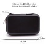 Sac rigide anti-pression EVA pour disque dur mobile CHKJOK GH1805, GH1805 noir, GH1805 bleu, GH1805 rouge