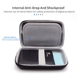 Sac rigide anti-pression EVA pour disque dur mobile CHKJOK GH1805, GH1805 noir, GH1805 bleu, GH1805 rouge