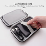 Sac rigide anti-pression EVA pour disque dur mobile CHKJOK GH1805, GH1805 noir, GH1805 bleu, GH1805 rouge