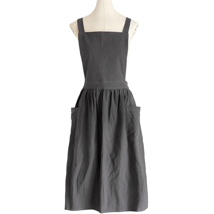 Tablier de Peinture Parent-Enfant en Coton et Lin, pour la Cuisson et le Café, Taille : Enfants (Gris), Enfants (Avoine), Adultes (Gris), Adultes (Avoine), Adulte (Rose)