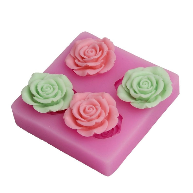 Moule en silicone Fleur pour Savon Fait Main, Décoration de Gâteaux en Pâte à Sucre, Décoration de Gâteaux en Pâte à Sucre