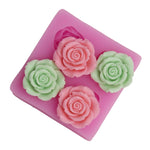 Moule en silicone Fleur pour Savon Fait Main, Décoration de Gâteaux en Pâte à Sucre, Décoration de Gâteaux en Pâte à Sucre