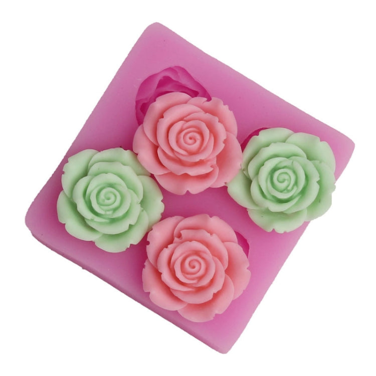 Moule en silicone Fleur pour Savon Fait Main, Décoration de Gâteaux en Pâte à Sucre, Décoration de Gâteaux en Pâte à Sucre