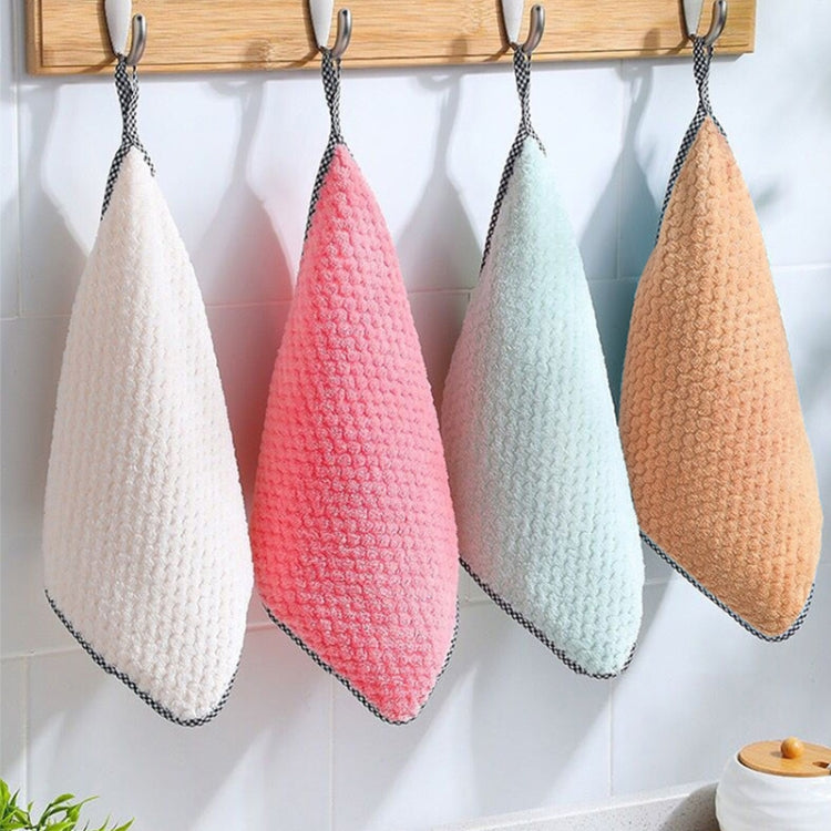 Serviette de cuisine suspendable 4 pièces, torchon non adhésif, absorbant l'huile