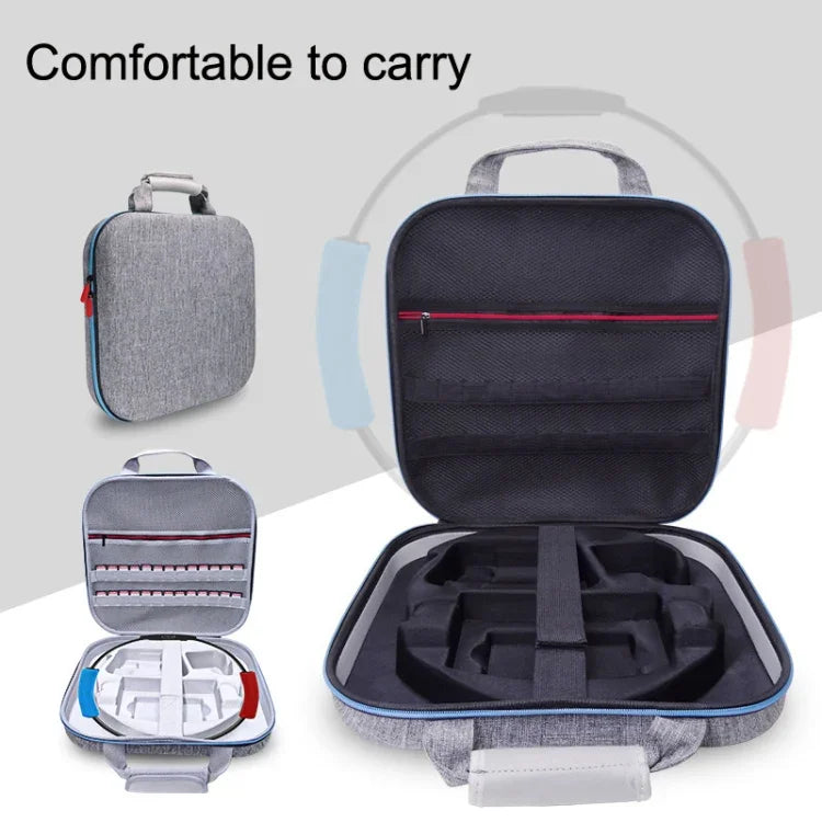 Sac de rangement rigide GH1865 en EVA pour console de jeux Switch, idéal pour les jeux vidéo.