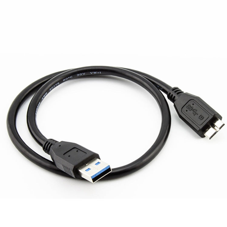 Câble de données USB 3.0 mâle vers Micro USB pour disque dur externe mobile, longueur du câble : 1,8 m
