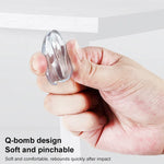 10 pièces protection d'angle antichoc en forme de goutte d'eau transparente pour enfants