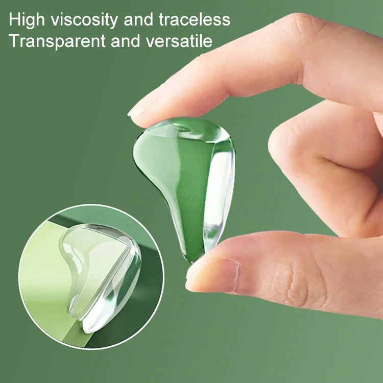 10 pièces protection d'angle antichoc en forme de goutte d'eau transparente pour enfants