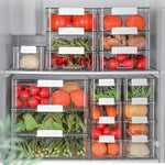 Bac de conservation de fruits et légumes avec couvercle pour réfrigérateur, avec couvercle, TY-9078, TY-9079, TY-9081, TY-9082