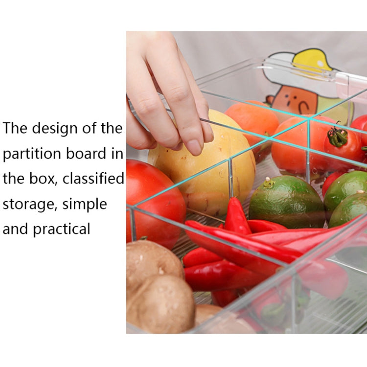 Bac de conservation de fruits et légumes avec couvercle pour réfrigérateur, avec couvercle, TY-9078, TY-9079, TY-9081, TY-9082