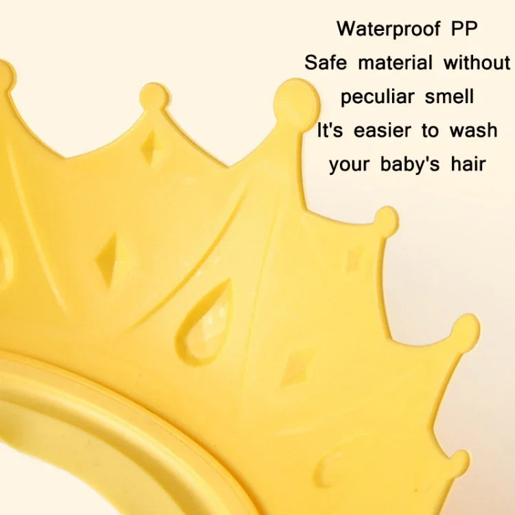 Bonnets de douche imperméables réglables pour bébé, jaune citron, rouge kenting, bleu jour extrême