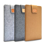 Sacoche verticale en feutre pour ordinateur portable et tablette, 11 pouces, 13 pouces, 14 pouces, 15 pouces