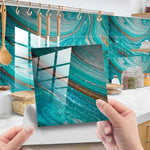 Film recouvert de cristal PVC, autocollant mural à motif géométrique, 20 PCS 20cm