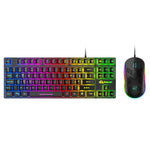 ZIYOU LANG T2 88 Keys Gaming Mechanical Luminous Keyboard and Mouse Set, Cable Length: 1.6m, T2 Black, T2 White