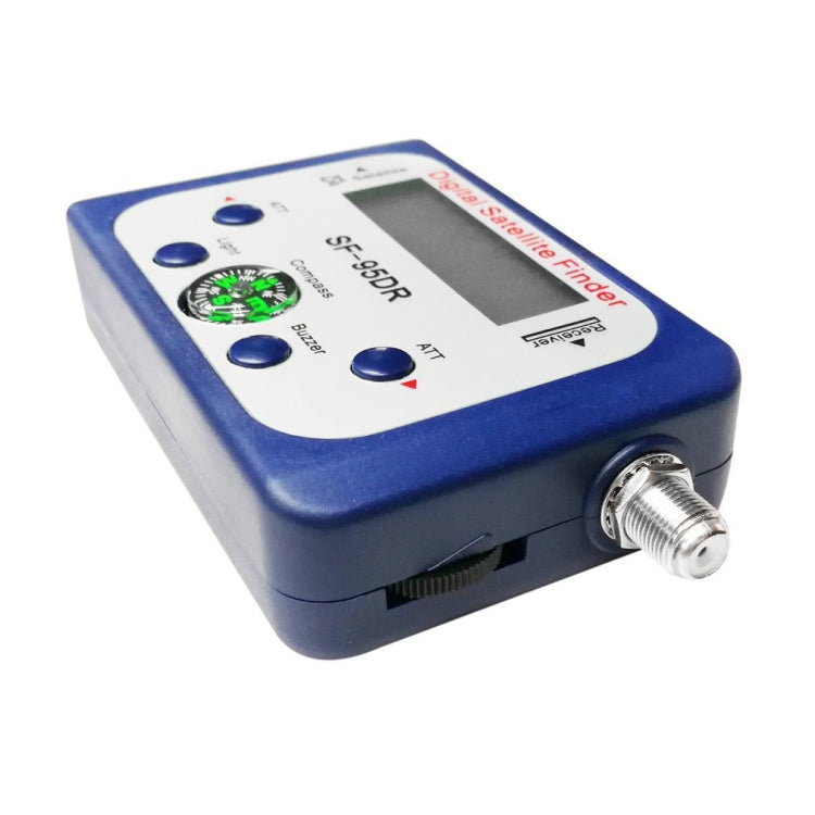 SF-95DR Récepteur de signal TV pour recherche de satellite avec boussole