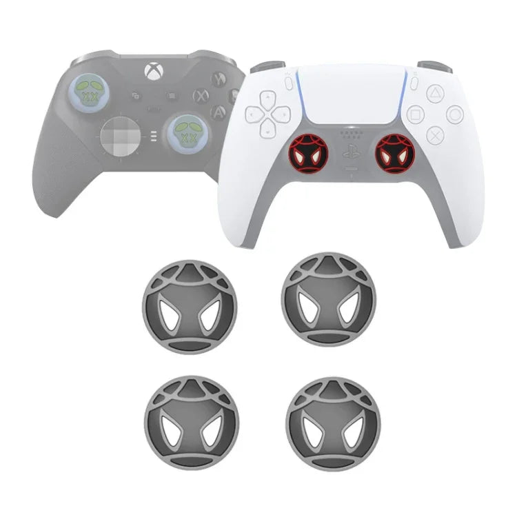 Lot de 2 capuchons de protection ToyiLuya pour poignées gauche et droite, en silicone antidérapant, compatibles PS4/PS5