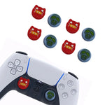 Lot de 2 capuchons de protection ToyiLuya pour poignées gauche et droite, en silicone antidérapant, compatibles PS4/PS5