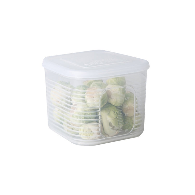 A2958 Boîte de conservation pour réfrigérateur à oignon et ail hachés avec couvercle, petite, 6 pièces/ensembles