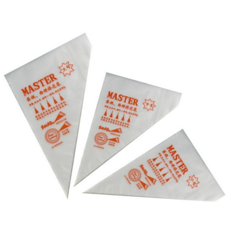 Poche à Douille Jetable Épaissie 3 en 1 pour Crème à Gâteau