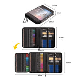 Set de 95 PCS Crayons de Couleur Oily Yover, Ensemble de Crayons de Croquis et de Peinture, 95 PCS / Set