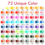 Set de 95 PCS Crayons de Couleur Oily Yover, Ensemble de Crayons de Croquis et de Peinture, 95 PCS / Set