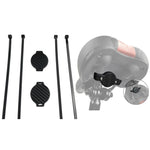Support de montage pour localisateur antivol et anti-perte pour vélo de route VTT pour AirTag 2ème génération / AirTag 1ère génération, style : cerclage, cerclage, vis