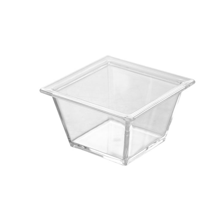 2 assiettes à collation géométriques, petit quatuor (blanc), petit quatuor (transparent), grand quatuor (blanc), grand quatuor (transparent), hexagonal (transparent), quadrilatère (transparent), rectangulaire (transparent)