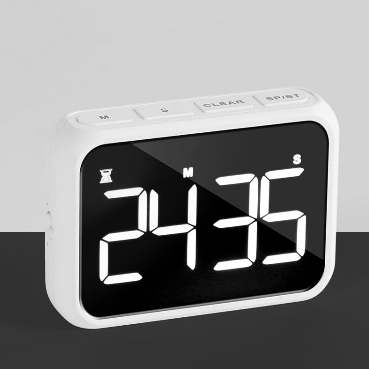 Minuteur de cuisine avec grand écran LCD, rechargeable, alarme de rappel, pour la cuisson