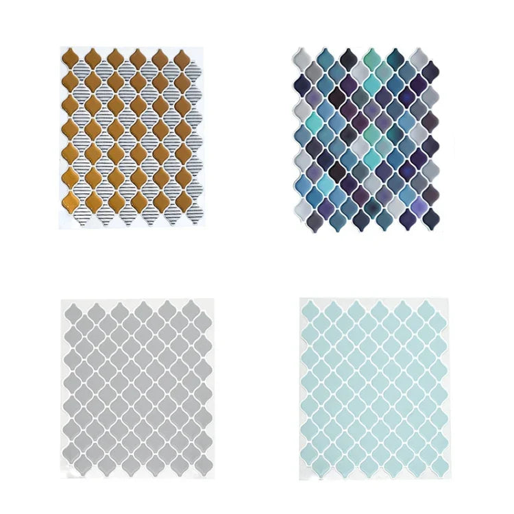 Autocollant mural étanche 3D stéréo en époxy cristal pour la maison, YJC0041Y, YJC0056Y, YJC0079, YJC0080