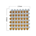 Autocollant mural étanche 3D stéréo en époxy cristal pour la maison, YJC0041Y, YJC0056Y, YJC0079, YJC0080