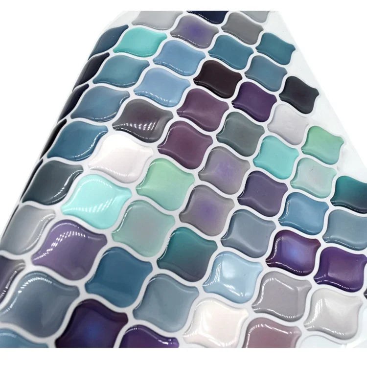 Autocollant mural étanche 3D stéréo en époxy cristal pour la maison, YJC0041Y, YJC0056Y, YJC0079, YJC0080