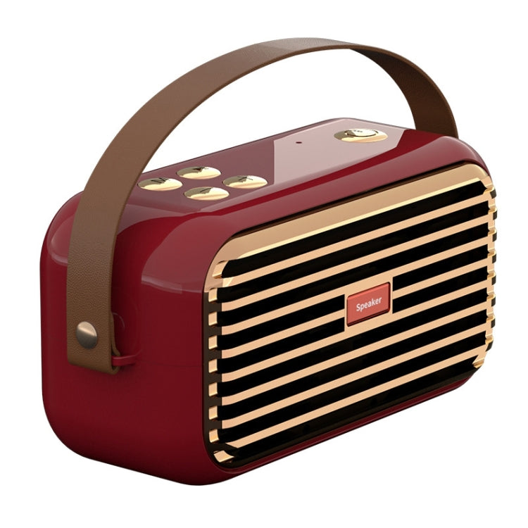 Enceinte Bluetooth Portable Extérieure Double X7 Rétro, Blanc, Bleu, Noir, Rouge, Vert