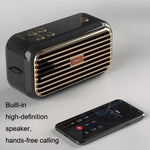Enceinte Bluetooth Portable Extérieure Double X7 Rétro, Blanc, Bleu, Noir, Rouge, Vert