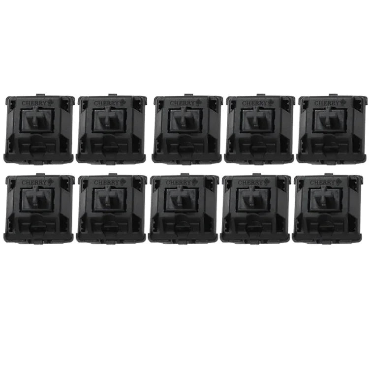 10PCS Interrupteur Linéaire Silencieux Axe MX Cherry, Axe Noir, Axe Rouge, Axe Thé, Axe Bleu, Axe Blanc, Axe Vert, Axe Argent, Axe Rouge Silencieux, Axe Noir Silencieux