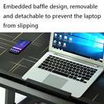 N6 Bureau d'ordinateur pliable et relevable, Style :, Type basique, Type tiroir, Tiroir+Étagère, Tiroir+USB, Tiroir+Étagère+USB