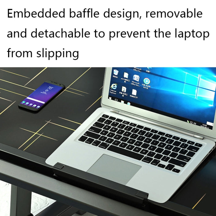 N6 Bureau d'ordinateur pliable et relevable, Style :, Type basique, Type tiroir, Tiroir+Étagère, Tiroir+USB, Tiroir+Étagère+USB